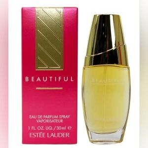 Estee Lauder Beautiful Eau de Parfum Spray 1 FL. OZ. LIQ./30 ml NIB Sealed